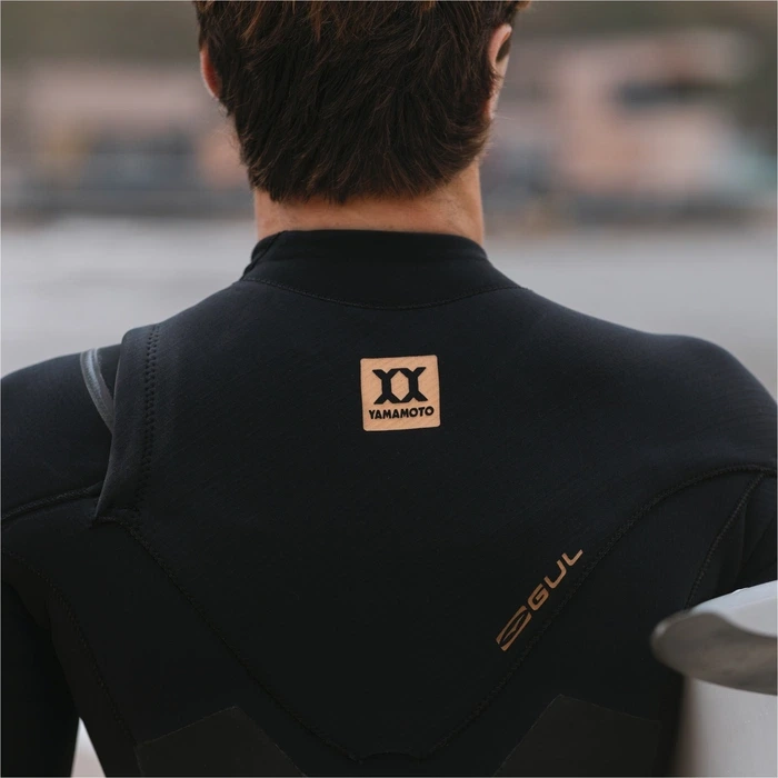 50634-2024 Gul Mens Viper 5_4mm Yamamoto Chest Zip Wetsuit VR1224 - Black (7.webp