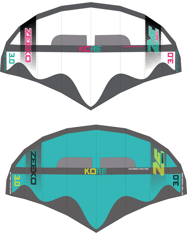 KORE V2 - ZEEKO (3, Blanc, Sans boom sans leash)