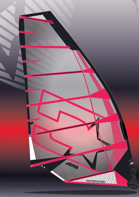 AERO Fin Handcrafted - Challenger 2025 (5, Rouge)